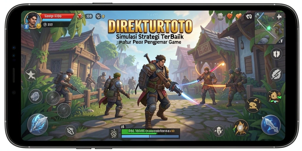 Screenshot dari gameplay <strong>DIREKTURTOTO</strong> yang menunjukkan interaksi dalam game.