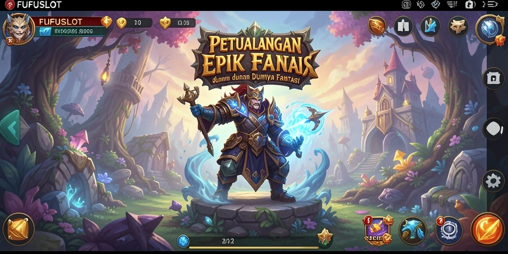 Tampilan gameplay FUFUSLOT yang menegangkan dan penuh aksi.