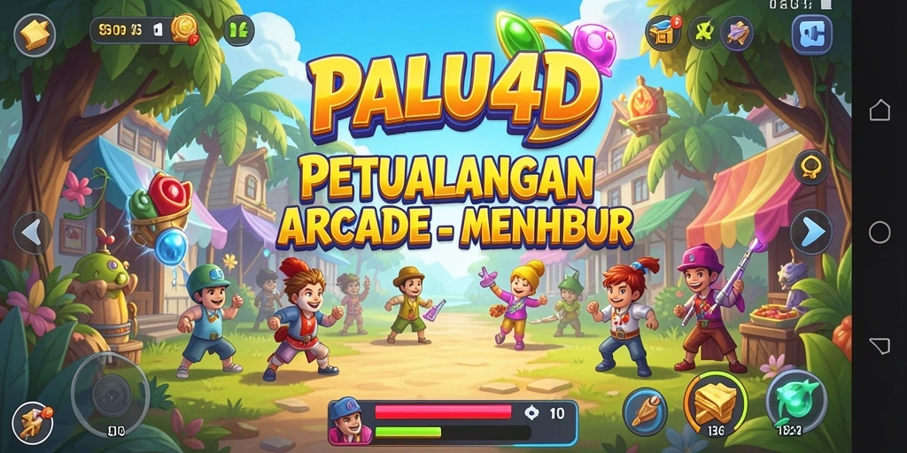 Tampilan menarik gameplay PALU4D dengan efek visual yang menakjubkan.