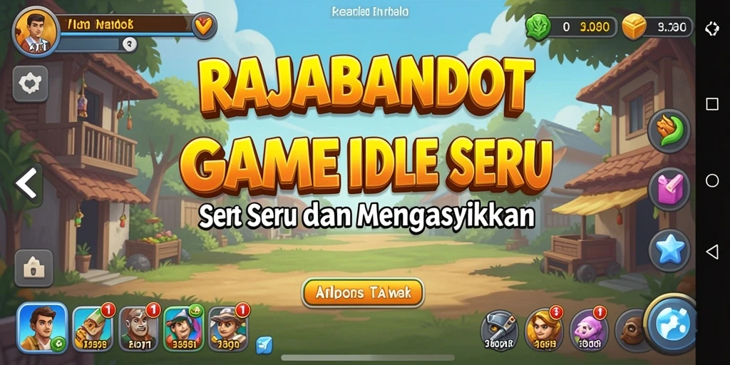Tampilan gameplay RAJABANDOT yang menarik dan menyenangkan.
