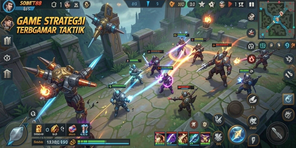Tangkapan layar gameplay SOBET88 yang penuh strategi dan tantangan.